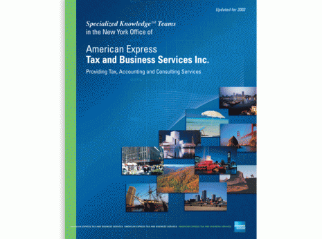 American Express brochure